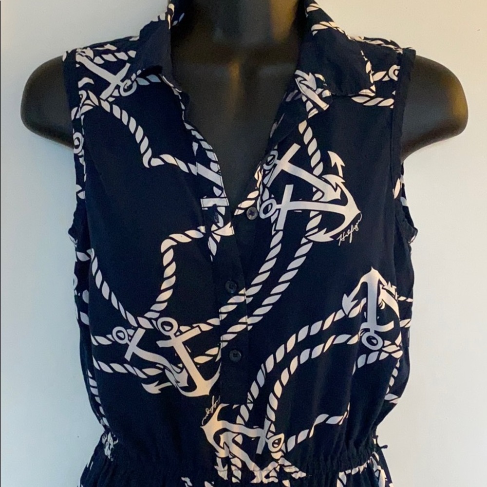 Tommy Hilfiger nautical collared dress